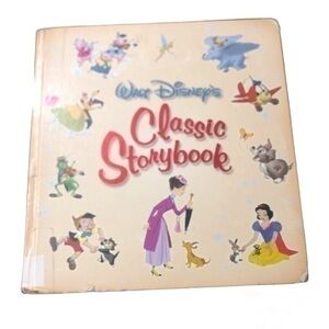 Walt Disney's Classic Storybook Hardcover 2001 Vintage Collectible Disneyland